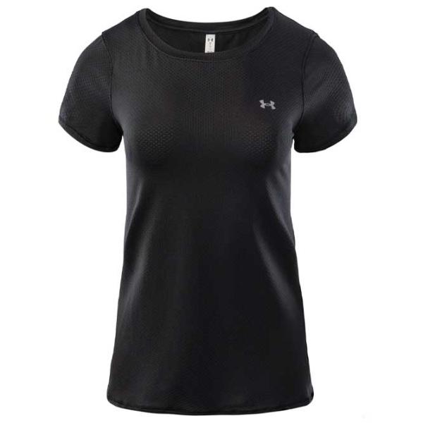 Футболка для женщин Under Armour Tech Mesh SS-BLK 6 % эластан/ Черный photo 1