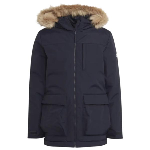 Scurtă pentru bărbați Adidas Hooded Parka Demisezon/ Navy photo 1 Scurtă pentru bărbați Adidas Hooded Parka Demisezon/ Navy photo 1