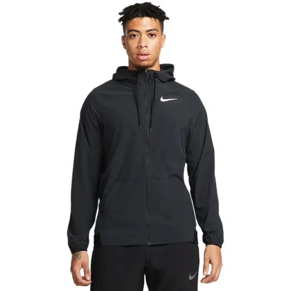 Hanorac pentru bărbați Nike Pro Dri-Fit Flex Vent Max Drept/ Black photo 1