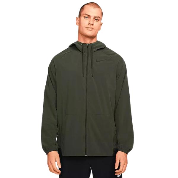 Hanorac pentru bărbați Nike Pro Dri-Fit Flex Vent Max Drept/ Green photo 1