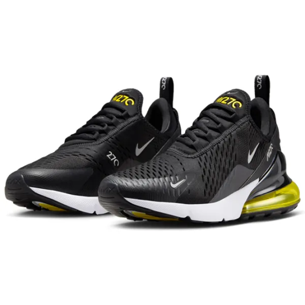 Кроссовки для мужчин Nike Air Max 270 46/ Black Yellow photo 1