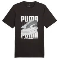 Футболка для мужчин Puma Graphics Sneaker Tee 100% хлопок/ Черный