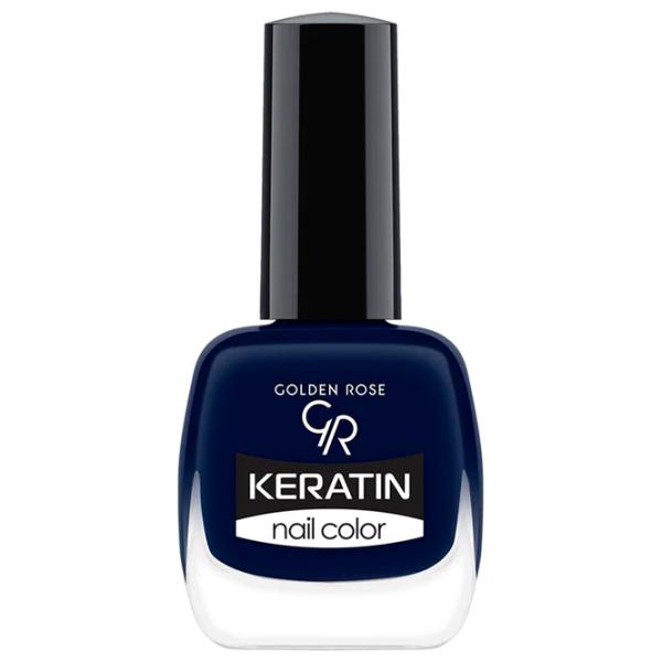 Lac de unghii Golden Rose Keratin Nail Color 10.5 ml/ Blue photo 1