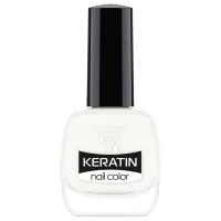 Лак для ногтей Golden Rose Keratin Nail Color 10.5 мл/ Белый