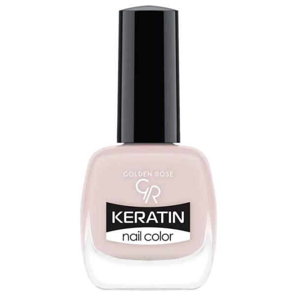 Лак для ногтей Golden Rose Keratin Nail Color 10.5 мл/ Бежевый photo 1