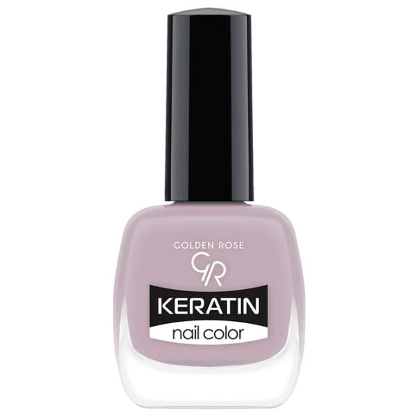 Лак для ногтей Golden Rose Keratin Nail Color 10.5 мл/ Пурпурный photo 1