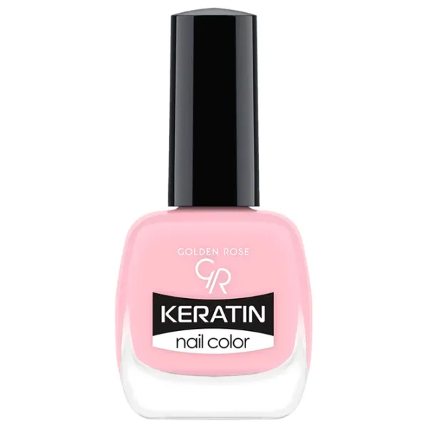 Лак для ногтей Golden Rose Keratin Nail Color 10.5 мл/ Розовый photo 1