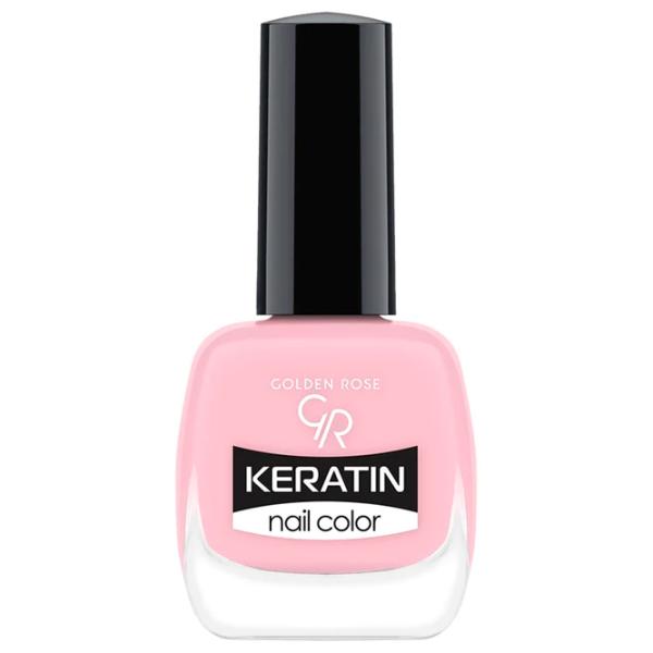 Лак для ногтей Golden Rose Keratin Nail Color 10.5 мл/ Розовый photo 1
