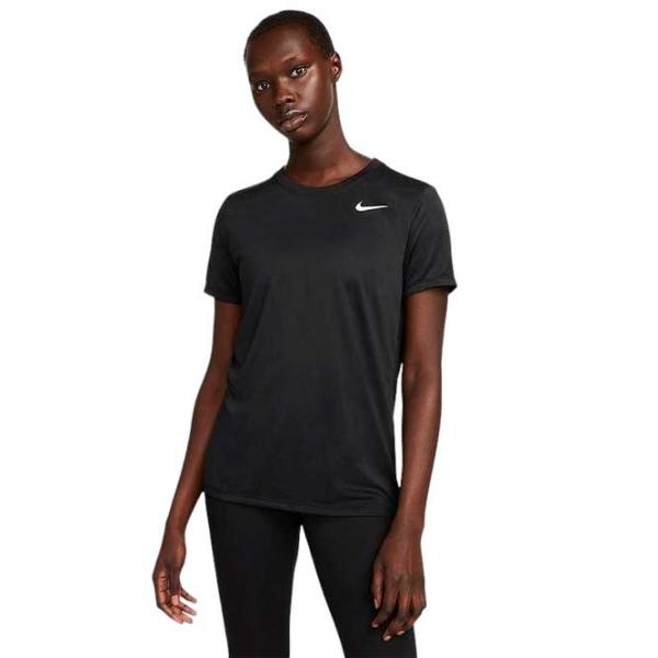 Футболка для женщин Nike W Nk Df Tee Rlgd Lbr 14% эластан/ Черный photo 1