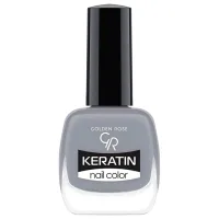 Лак для ногтей Golden Rose Keratin Nail Color 10.5 мл/ Серый