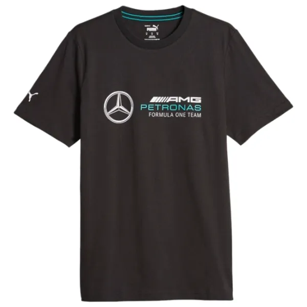 Футболка для мужчин Puma Mapf1 Ess Logo Tee 100% хлопок/ Черный photo 1