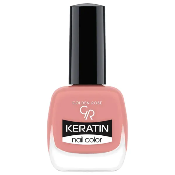 Лак для ногтей Golden Rose Keratin Nail Color 10.5 мл/ Бежевый photo 1