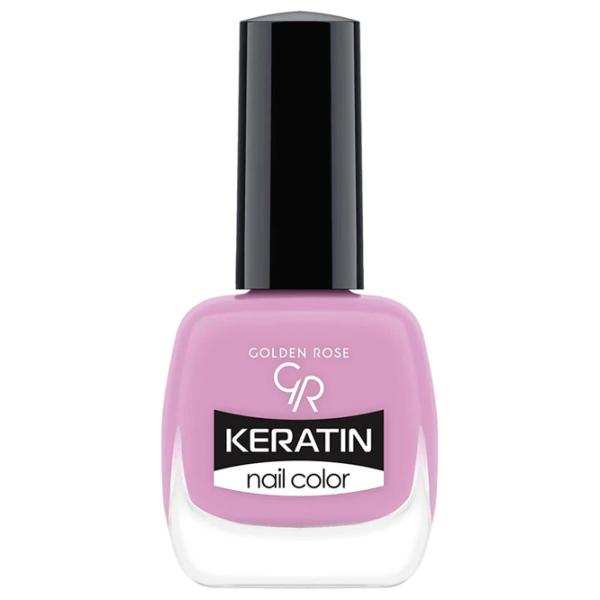 Lac de unghii Golden Rose Keratin Nail Color 10.5 ml/ Purple photo 1