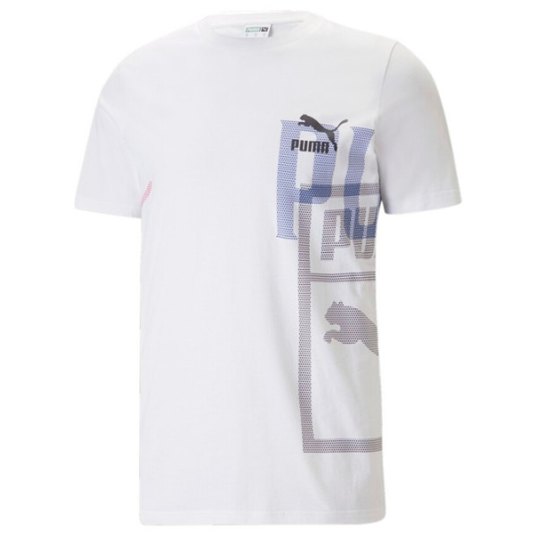 Футболка для мужчин Puma Classics Gen. Tee 80% хлопок , 20% полиэстер/ Белый photo 1