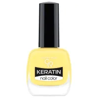 Лак для ногтей Golden Rose Keratin Nail Color 10.5 мл/ Желтый