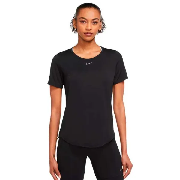 Футболка для женщин Nike Shirt Dri-Fit One Standard 100% полиэстер/ Черный photo 1