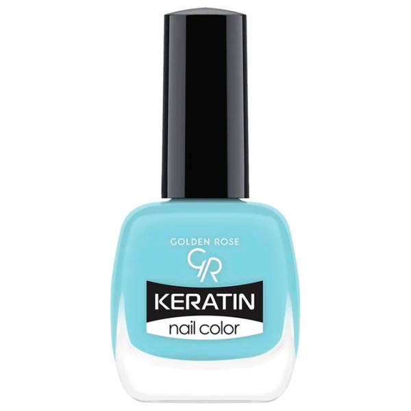 Lac de unghii Golden Rose Keratin Nail Color 10.5 ml/ Blue photo 1