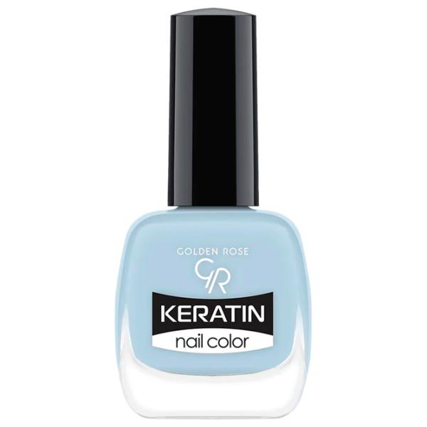 Lac de unghii Golden Rose Keratin Nail Color 10.5 ml/ Blue photo 1