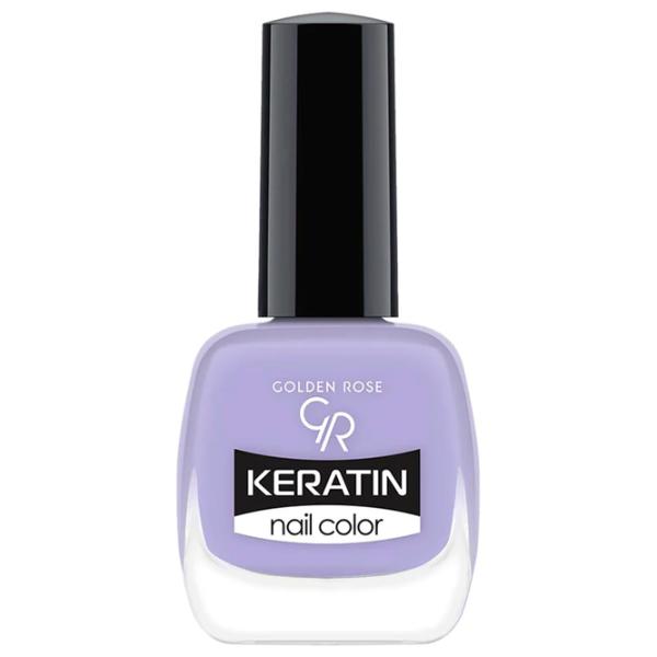 Lac de unghii Golden Rose Keratin Nail Color 10.5 ml/ Purple photo 1