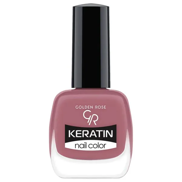 Lac de unghii Golden Rose Keratin Nail Color 10.5 ml/ Beige photo 1