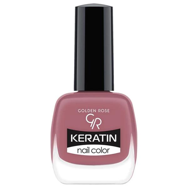 Lac de unghii Golden Rose Keratin Nail Color 10.5 ml/ Beige photo 1