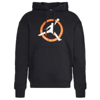 Hanorac pentru bărbați Nike Jordan Flt Mvp Gfx Flc Po Drept/ Black