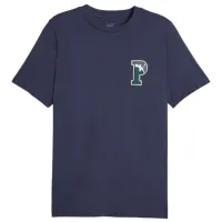 Футболка для мужчин Puma Squad Graphic Tee 100% хлопок/ Темно-синий