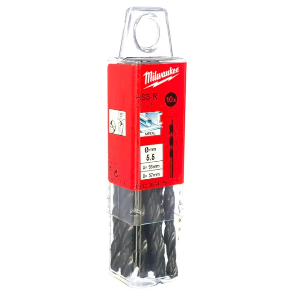 Набор сверл Milwaukee 4932363489 HSS-R photo 1 Набор сверл Milwaukee 4932363489 HSS-R photo 1