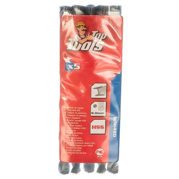 Set de burghie Top Tools 60H480 HSS photo 1
