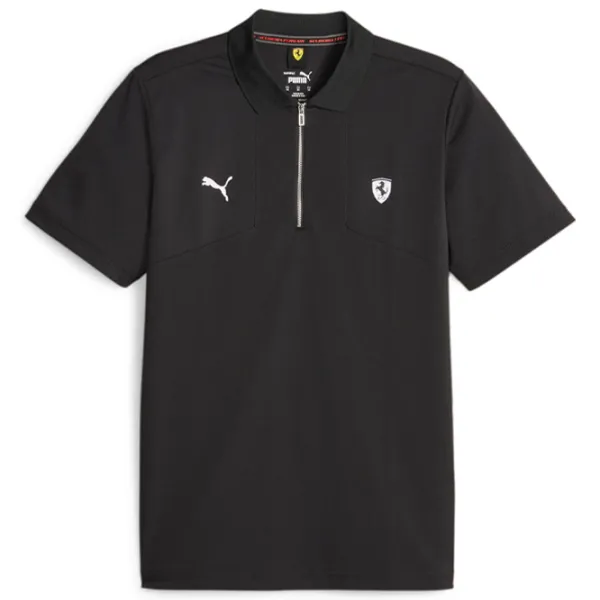 Tricou polo pentru bărbați Puma Ferrari Style Black photo 1 Tricou polo pentru bărbați Puma Ferrari Style Black photo 1