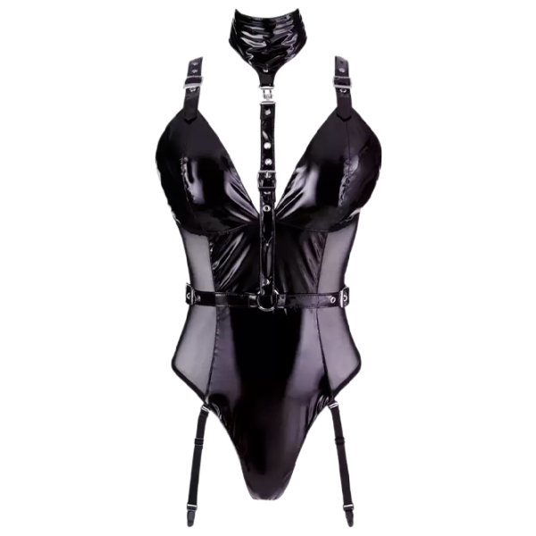 Комплект нижнего белья Black Level Vinyl Body (S) Черный photo 1