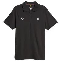 Футболка поло для мужчин Puma Ferrari Style Polo Jacquard Черный
