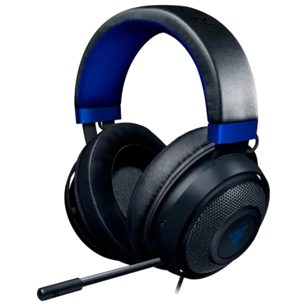 Căști Razer Kraken X Blue Black Cu fir/ Gaming photo 1