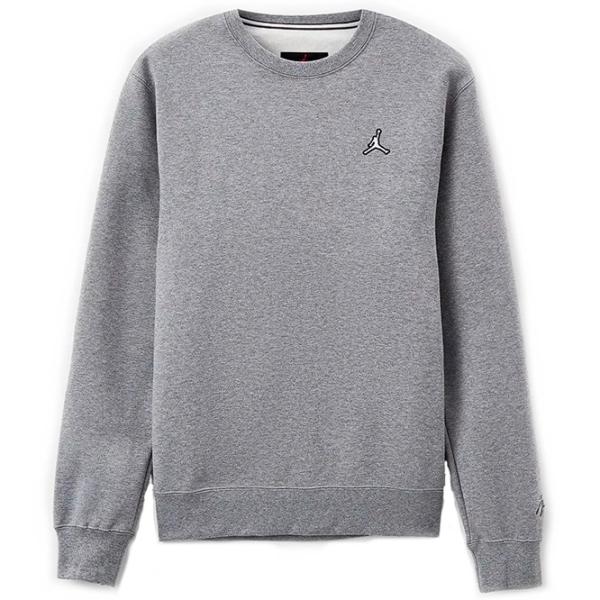 Толстовка для мужчин Nike Jordan Ess Flc Crew Прямой/ Серый photo 1