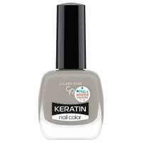 Лак для ногтей Golden Rose Keratin Nail Color 10.5 мл/ Серый