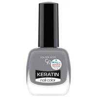 Лак для ногтей Golden Rose Keratin Nail Color 10.5 мл/ Серый