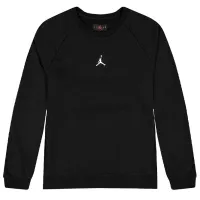 Hanorac pentru bărbați Nike Jordan Df Sprt Csvr Flc Po Crew Drept/ Black