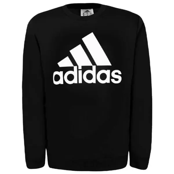 Hanorac pentru bărbați Adidas Sweater Box Logo Fleece Drept/ Black photo 1