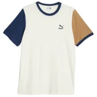 Футболка для мужчин Puma Classics Block Tee 100% хлопок/ Warm White