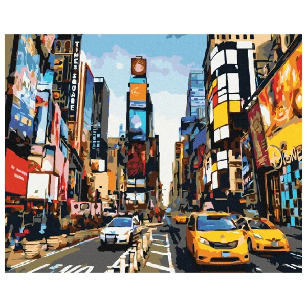 Картина по номерам BrushMe Жизнь Таймс-сквер 50 x 40 см/ Горизонтальная photo 1 Картина по номерам BrushMe Жизнь Таймс-сквер 50 x 40 см/ Горизонтальная photo 1