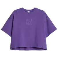 Футболка для женщин Puma Infuse Relaxed Tee 27% полиэстер/ Фиолетовый
