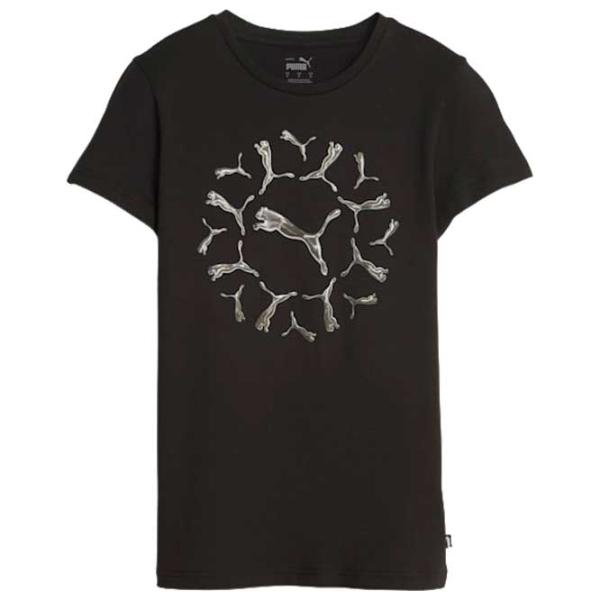 Tricou pentru femei Puma Ess+ Graphic Tee Black photo 1
