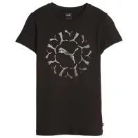 Tricou pentru femei Puma Ess+ Graphic Tee Black