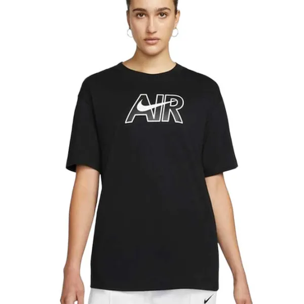 Tricou pentru femei Nike W Nsw Tee Bf Air 100% bumbac/ Black photo 1