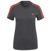 Футболка для женщин Adidas Shirt 3 Stripes Хлопок/ Серый