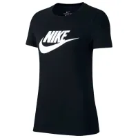 Tricou pentru femei Nike Sportswear Essential Icon Futura 40% poliester/ Black