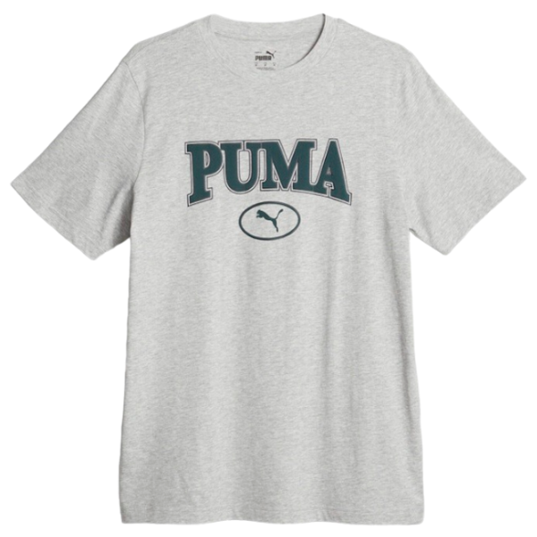 Tricou pentru bărbați Puma Squad Tee 100% bumbac/ Light Gray photo 1