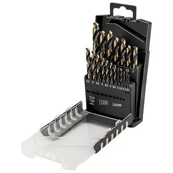 Set de burghie Graphite 52061 HSS-CNC photo 1