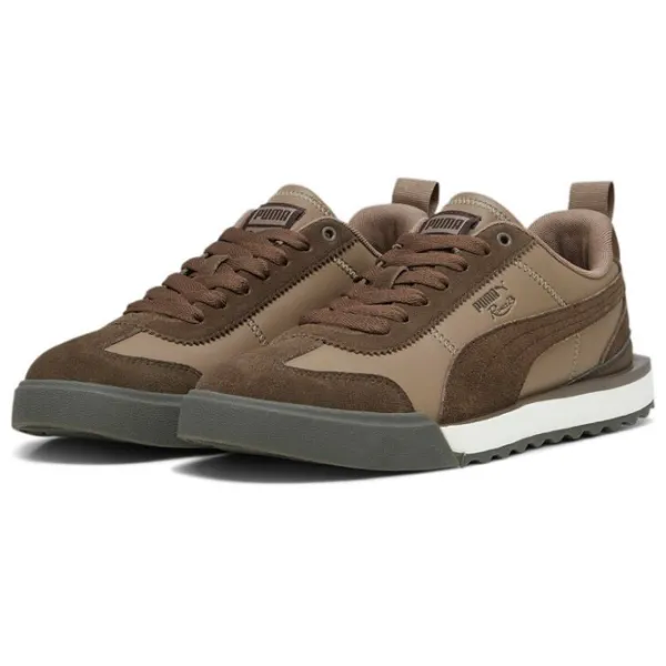 Ghete pentru bărbați Puma Roma 23 Totally Taupe/Chocolate 40.5 / Brown photo 1