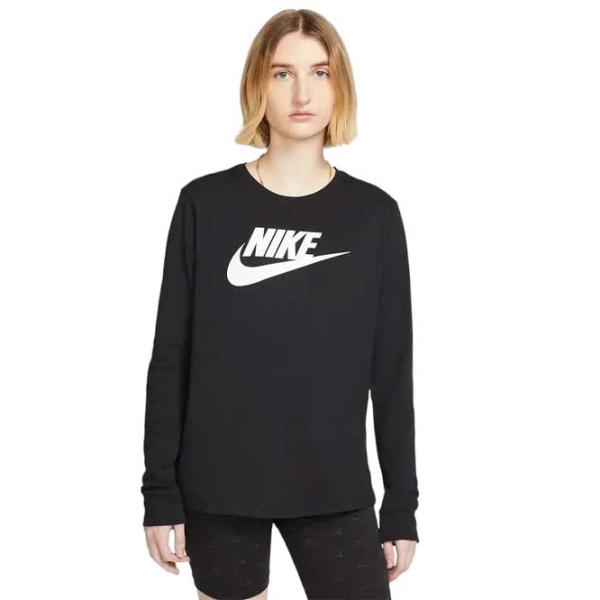 Футболка для женщин Nike Essential Icon Ftr Tee 100% хлопок/ Черный photo 1